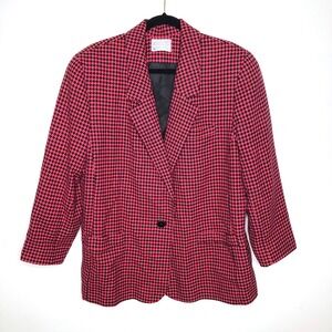 VINTAGE Pendleton Houndstooth Blazer